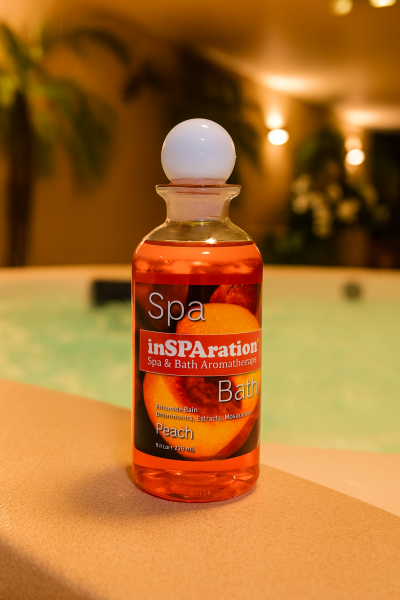 InSPAration mirisna tekućina za upotrebu u hidromasažnom bazenu – Peach 265 ml