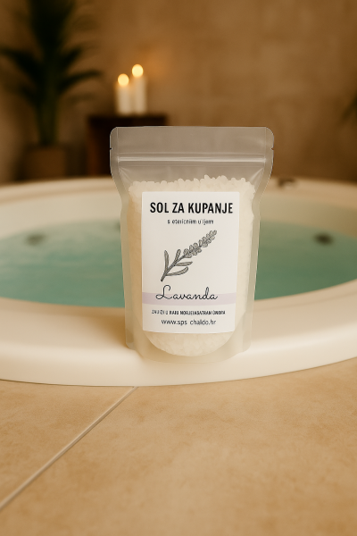 Mirisna sol za upotrebu u hidromasažnim bazenima – Lavanda 450 g