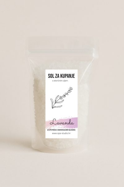 Mirisna sol za upotrebu u hidromasažnim bazenima – Lavanda 450 g