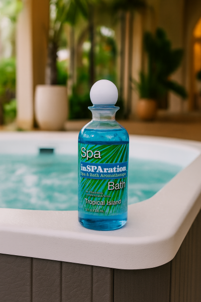 InSPAration mirisna tekućina za upotrebu u hidromasažnom bazenu – Tropical Island 265 ml